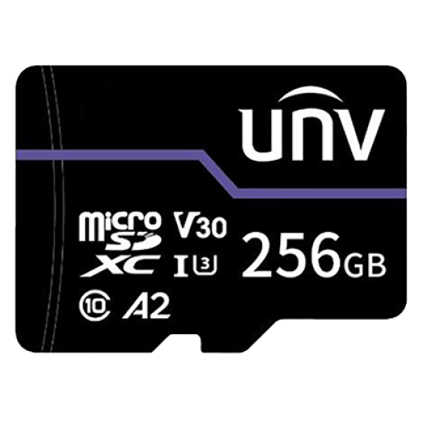 Card memorie 256GB, PURPLE CARD - UNV TF-256G-T Card memorie 256GB, PURPLE CARD - UNV TF-256G-T