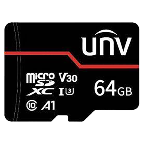 Card memorie 64GB, RED CARD - UNV TF-64G-MT