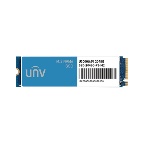 Unitate stocare SSD 2048GB, M.2, PCIe3 NVMe U3000 - UNV SSD-2048G-P3-M2