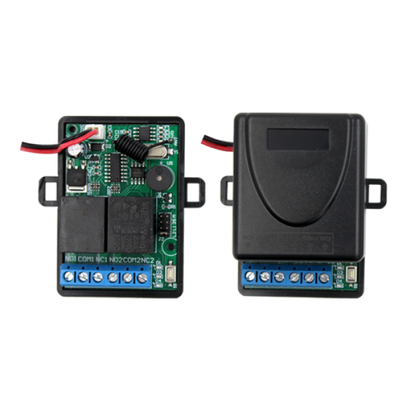 Set radio comanda - 2 relee 433MHz, ver. 2 CSR-807Y2-2 Set radio comanda - 2 relee 433MHz, ver. 2 CSR-807Y2-2