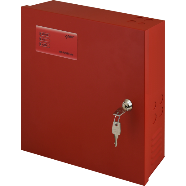 Sursa de alimentare EN 54-4, 27.6V/1.6A, cutie metalica cu loc acumulatori 2x7Ah/12V - PULSAR EN54C-2A7 Sursa de alimentare EN 54-4, 27.6V/1.6A, cutie metalica cu loc acumulatori 2x7Ah/12V - PULSAR EN54C-2A7