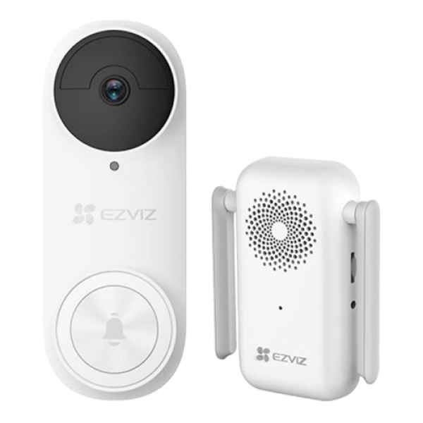 Kit sonerie video EZVIZ, conexiune Wi-Fi, rezolutie 3k, acumulator 5200mAh, PIR detectie miscare, unghi vizualizare ultra-larg, slot SDcard CS-DB2-Pro-3K Kit sonerie video EZVIZ, conexiune Wi-Fi, rezolutie 3k, acumulator 5200mAh, PIR detectie miscare, unghi vizualizare ultra-larg, slot SDcard CS-DB2-Pro-3K