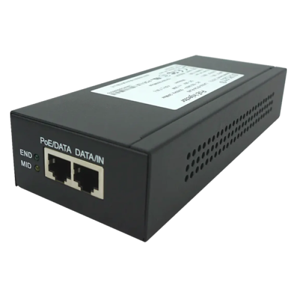 Injector PoE++ 60W, Gigabit - HIKVISION LAS60-57CN-RJ45