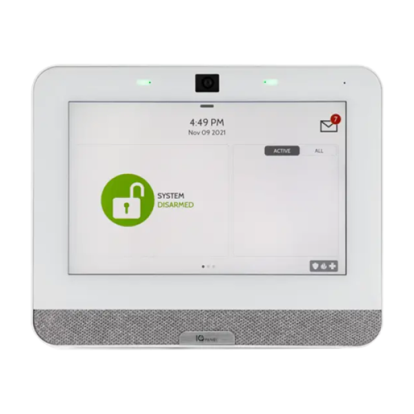 Centrala efractie wireless IQ Panel 4, PowerG, touch screen, capabilitate SmartHome, ADC - DSC IQP4015