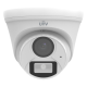 ColorHunter - Camera AnalogHD 2MP, lentila 2.8mm, WL 20m, TVI/AHD/CVI/CVBS, Mic., IP67 - UNV UAC-T112-AF28-W