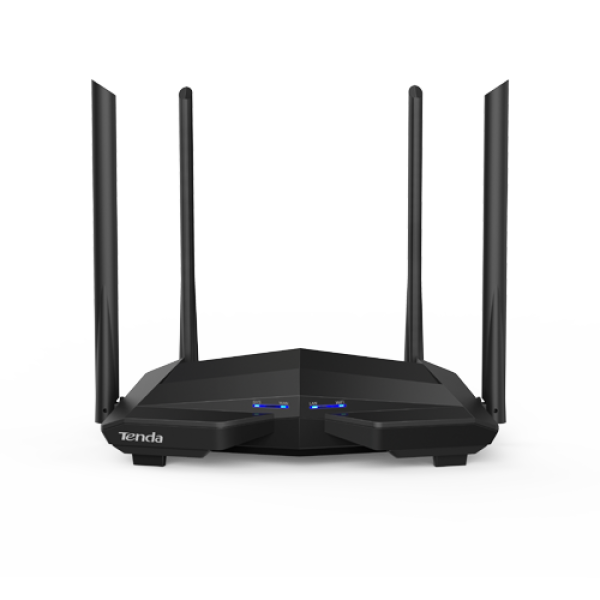 Router WiFi 5, DualBand 2.4/5GHz, 300+867Mbps, 4x6dBi, 4 porturi Gigabit - TENDA TND-AC10-V30 Router WiFi 5, DualBand 2.4/5GHz, 300+867Mbps, 4x6dBi, 4 porturi Gigabit - TENDA TND-AC10-V30