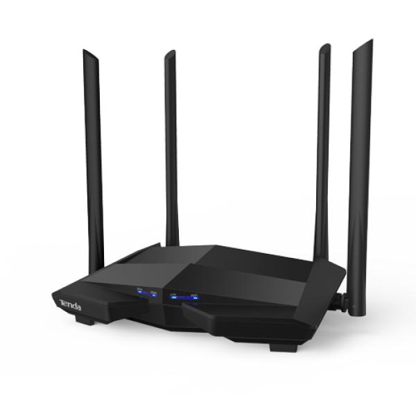 Router WiFi 5, DualBand 2.4/5GHz, 300+867Mbps, 4x6dBi, 4 porturi Gigabit - TENDA TND-AC10-V30 Router WiFi 5, DualBand 2.4/5GHz, 300+867Mbps, 4x6dBi, 4 porturi Gigabit - TENDA TND-AC10-V30