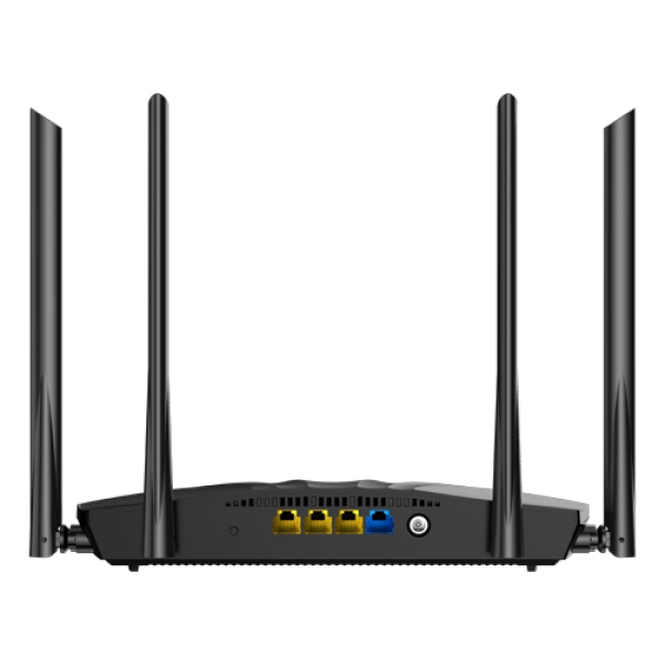 Router WiFi 6, DualBand 2.4Ghz/5GHz 300+1201Mbps, 4x6dBi, 4 porturi Gigabit - TENDA TND-RX2 Router WiFi 6, DualBand 2.4Ghz/5GHz 300+1201Mbps, 4x6dBi, 4 porturi Gigabit - TENDA TND-RX2