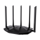 Router Wi-Fi 6, DualBand 2.4Ghz/5GHz, 300+1201Mbps, 5x6dBi, 4 porturi Gigabit - TENDA TND-RX2-PRO Router Wi-Fi 6, DualBand 2.4Ghz/5GHz, 300+1201Mbps, 5x6dBi, 4 porturi Gigabit - TENDA TND-RX2-PRO