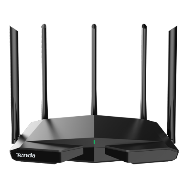 Router Wi-Fi 6e, AX5700 TriBand 2.4/5GHz/6GHz, 861+2402+2402 Mbps, 5x6dBi, 4 x Gigabit - TENDA TND-RX27-PRO Router Wi-Fi 6e, AX5700 TriBand 2.4/5GHz/6GHz, 861+2402+2402 Mbps, 5x6dBi, 4 x Gigabit - TENDA TND-RX27-PRO