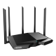 Router Wi-Fi 6e, AX5700 TriBand 2.4/5GHz/6GHz, 861+2402+2402 Mbps, 5x6dBi, 4 x Gigabit - TENDA TND-TX27-PRO Router Wi-Fi 6e, AX5700 TriBand 2.4/5GHz/6GHz, 861+2402+2402 Mbps, 5x6dBi, 4 x Gigabit - TENDA TND-TX27-PRO