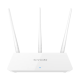 Router Wi-Fi 4, 2.4Ghz - 300Mbps, 3x5dBi, 4x 10/100 Mbps - TENDA TND-F3-V30