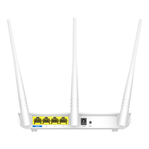 Router Wi-Fi 4, 2.4Ghz - 300Mbps, 3x5dBi, 4x 10/100 Mbps - TENDA TND-F3-V30