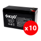 Cutie 10 acumulatori JS12-7 - KIJO JS12-7-BAX