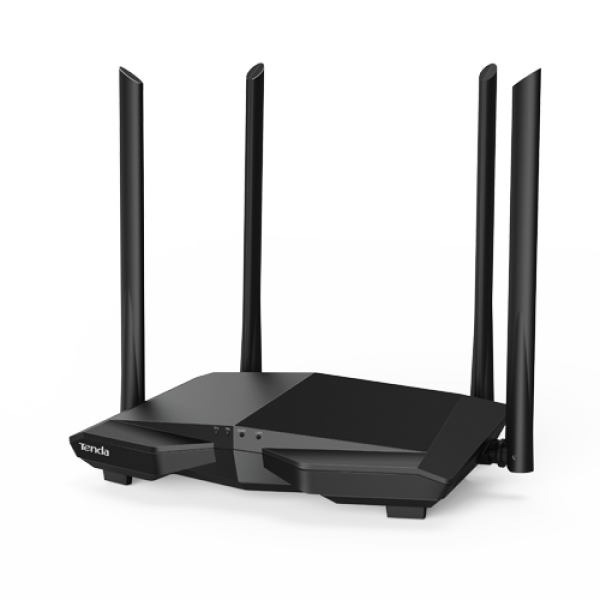 Router Wi-Fi 5, DualBand 2.4/5GHz 300+867Mbps, 4x6dBi, 4x 10/100 Mbps - TENDA TND-AC6-V50