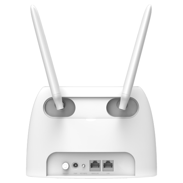 Router LTE 4G Wireless 2 x 10/100 Mbps, SIM, 802.11 b/g/n 2.4Ghz, 300Mbps - TENDA TND-4G06C