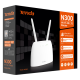 Router LTE 4G Wireless 2 x 10/100 Mbps, SIM, 802.11 b/g/n 2.4Ghz, 300Mbps - TENDA TND-4G06C
