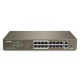 Switch 16 porturi PoE 10/100 Mbps, 2 port RJ45 Gigabit, 1 port SFP Gigabit - TENDA TND-TEF1118P-16-150W-V30 Switch 16 porturi PoE 10/100 Mbps, 2 port RJ45 Gigabit, 1 port SFP Gigabit - TENDA TND-TEF1118P-16-150W-V30