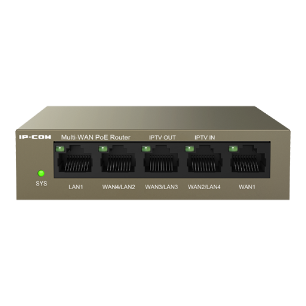 Router 4 porturi Gigabit PoE+, 55W, 1 port RJ45 Gigabit, management - IP-COM M20-PoE Router 4 porturi Gigabit PoE+, 55W, 1 port RJ45 Gigabit, management - IP-COM M20-PoE