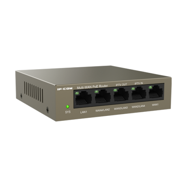Router 4 porturi Gigabit PoE+, 55W, 1 port RJ45 Gigabit, management - IP-COM M20-PoE Router 4 porturi Gigabit PoE+, 55W, 1 port RJ45 Gigabit, management - IP-COM M20-PoE