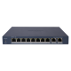Switch 8 porturi PoE Gigabit, 2 porturi Gigabit, Smart Management - HIKVISION DS-3E1510P-EI Switch 8 porturi PoE Gigabit, 2 porturi Gigabit, Smart Management - HIKVISION DS-3E1510P-EI