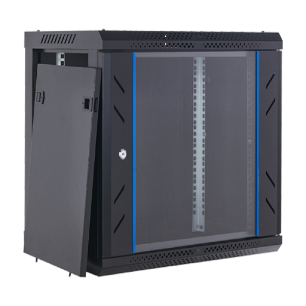 Rack perete 12U 19' 600x450, capacitate incarcare 60 Kg, negru - ASYTECH Networking ASY-12U-6045WL Rack perete 12U 19' 600x450, capacitate incarcare 60 Kg, negru - ASYTECH Networking ASY-12U-6045WL