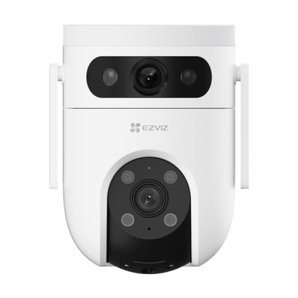 Camera IP WI-Fi Pan&Tilt, Dual 5MP, Audio bidirectional, SDcard, IR 30m, color 24/7 - EZVIZ CS-H9c-5MP(DL)