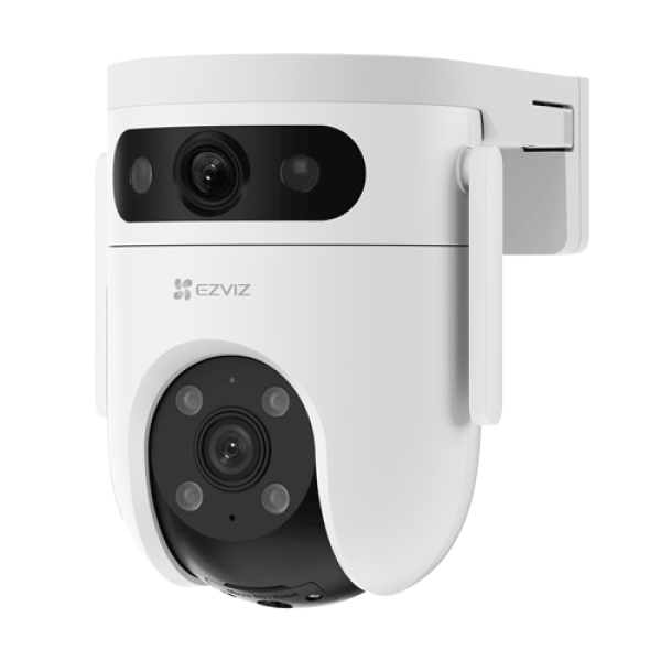 Camera IP WI-Fi Pan&Tilt, Dual 5MP, Audio bidirectional, SDcard, IR 30m, color 24/7 - EZVIZ CS-H9c-5MP(DL)