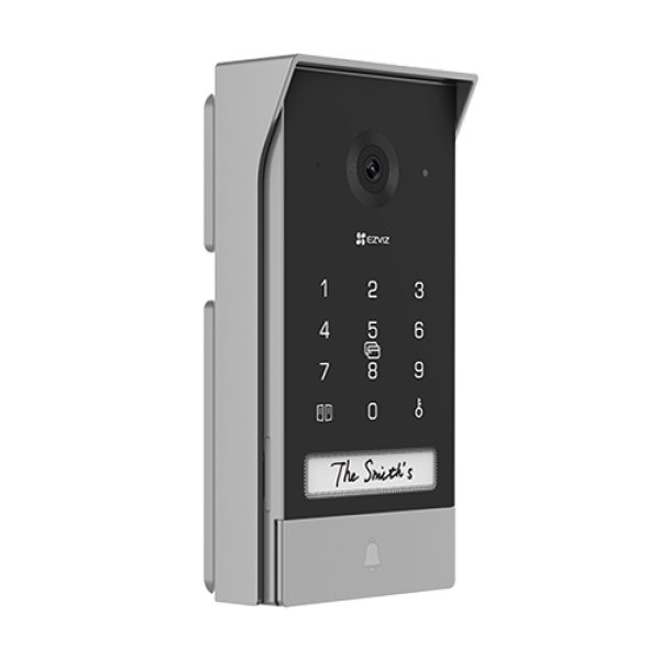 Kit video-interfon, Monitor tactil 7 inch, camera 2K, IR 5m, SDcard, Wi-Fi5, Panou Solar - EZVIZ CS-EP7-3MP-SP Kit video-interfon, Monitor tactil 7 inch, camera 2K, IR 5m, SDcard, Wi-Fi5, Panou Solar - EZVIZ CS-EP7-3MP-SP
