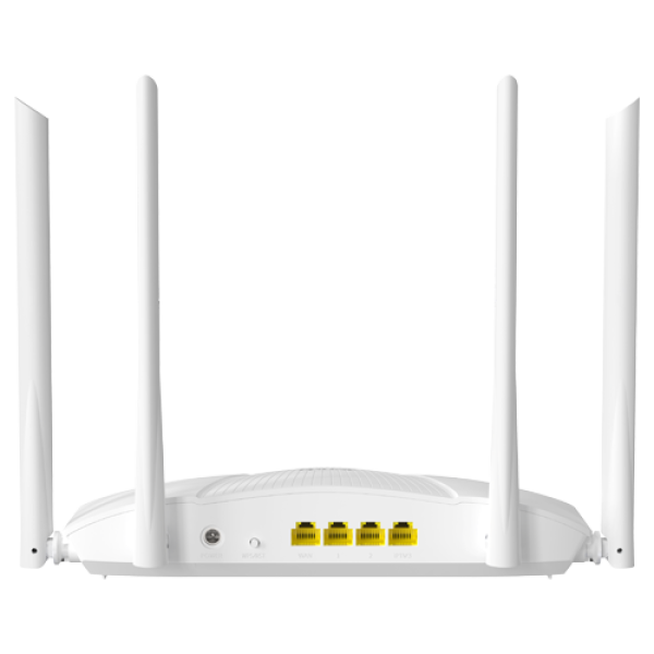 Router Wi-Fi 6, DualBand 2.4Ghz/5GHz, 574+2402Mbps, 4x6dBi, 4 porturi Gigabit - TENDA TND-RX9 Router Wi-Fi 6, DualBand 2.4Ghz/5GHz, 574+2402Mbps, 4x6dBi, 4 porturi Gigabit - TENDA TND-RX9