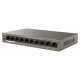 Switch 8 porturi 10/100Mbps PoE, 2 porturi Uplink 10/100Mbps - Tenda TND-TEF1110P-8-63W Switch 8 porturi 10/100Mbps PoE, 2 porturi Uplink 10/100Mbps - Tenda TND-TEF1110P-8-63W