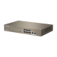 Switch 8 porturi PoE Gigabit, 1 port RJ45 Gigabit, 1 port SFP Gigabit, 1U, L3 Management - IP-COM G5310P-8-150W Switch 8 porturi PoE Gigabit, 1 port RJ45 Gigabit, 1 port SFP Gigabit, 1U, L3 Management - IP-COM G5310P-8-150W