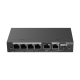Switch 4 porturi PoE Gigabit 54W, uplink 2 x RJ45 + 1 x SFP, Cloud Management - Ruijie RG-ES206GS-P Switch 4 porturi PoE Gigabit 54W, uplink 2 x RJ45 + 1 x SFP, Cloud Management - Ruijie RG-ES206GS-P