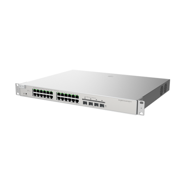 Switch 24 porturi PoE Gigabit, 4 porturi SFP+ 10G, L3 Cloud Management - Ruijie RG-NBS5200-24GT4XS-P Switch 24 porturi PoE Gigabit, 4 porturi SFP+ 10G, L3 Cloud Management - Ruijie RG-NBS5200-24GT4XS-P