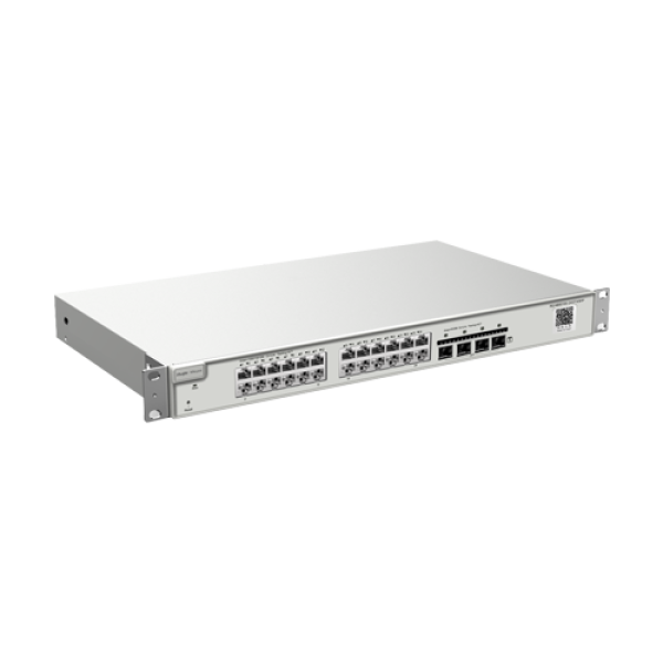 Switch 24 porturi Gigabit, 4 porturi SFP+, L3 Cloud Management - Ruijie RG-NBS5200-24GT4XS Switch 24 porturi Gigabit, 4 porturi SFP+, L3 Cloud Management - Ruijie RG-NBS5200-24GT4XS
