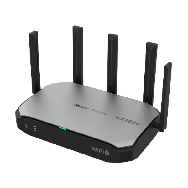 Router WiFi 6 Dual Band, 5 porturi GE, AX3000, Cloud Management - Ruijie RG-EG105GW-X Router WiFi 6 Dual Band, 5 porturi GE, AX3000, Cloud Management - Ruijie RG-EG105GW-X