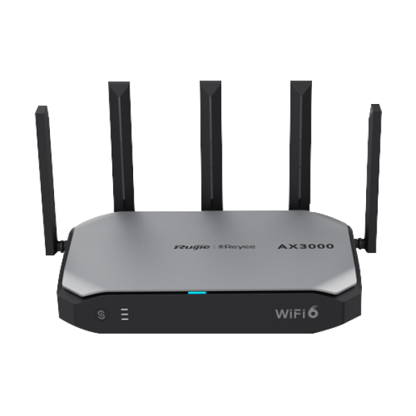 Router WiFi 6 Dual Band, 5 porturi GE, AX3000, Cloud Management - Ruijie RG-EG105GW-X