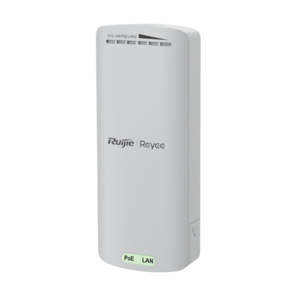 Bridge wireless 2.4GHz, 300Mbps, 0.5 km, PoE IN, Cloud Management - Ruijie RG-EST100-E Bridge wireless 2.4GHz, 300Mbps, 0.5 km, PoE IN, Cloud Management - Ruijie RG-EST100-E
