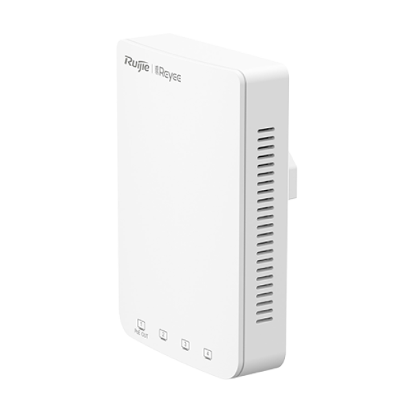 Access Point Wireless AC1300 Dual-Band, Wi-Fi 5, 2 dBi, 5x RJ45 Gigabit, PoE IN, Cloud Management - Ruijie RG-RAP1200(P) Access Point Wireless AC1300 Dual-Band, Wi-Fi 5, 2 dBi, 5x RJ45 Gigabit, PoE IN, Cloud Management - Ruijie RG-RAP1200(P)