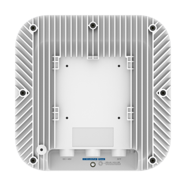 Access Point exterior directional AX6000, Wi-Fi 6, 1x RJ45 2.5G, 1x SFP, PoE IN, Cloud Management - Ruijie RG-RAP6260(H)-D