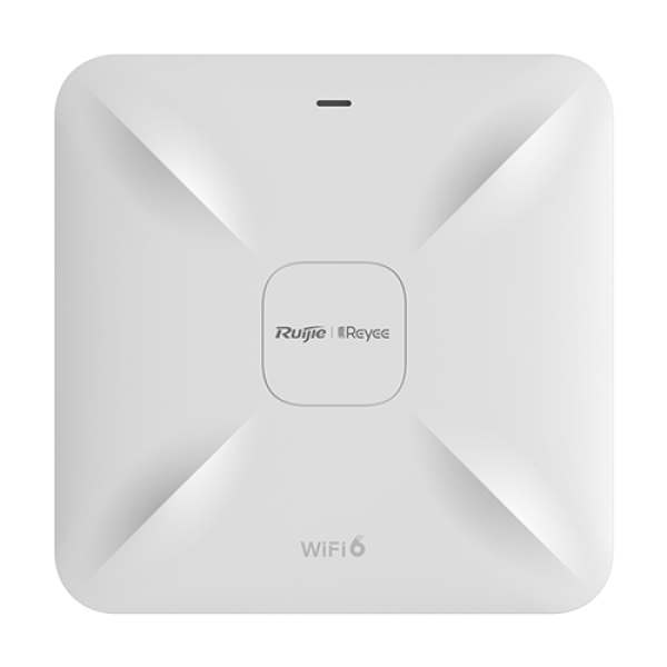 Access Point Wireless AX1800 Dual-Band, Wi-Fi 6, 2x RJ45 Gigabit, PoE IN, Cloud Management - Ruijie RG-RAP2260(G)