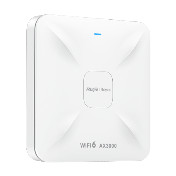 Access Point Wireless AX3000 Dual-Band, Wi-Fi 6, 1x RJ45 2.5G, 1x RJ45 1G, PoE IN, Cloud Management - Ruijie RG-RAP2260 Access Point Wireless AX3000 Dual-Band, Wi-Fi 6, 1x RJ45 2.5G, 1x RJ45 1G, PoE IN, Cloud Management - Ruijie RG-RAP2260