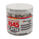 Mufa RJ-45 FTP Cat.5e, ecranata, 50Âµ (100 buc) RJ45M-CAT5E-50U-JAR