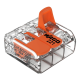 Conector derivatie 3 fire, max. 6 mmÂ² (30 buc.) - WAGO 221-613