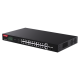 Switch 24 porturi Gigabit PoE, 2 x RJ45 Uplink Gigabit, 2 x SFP Gigabit, 1U - IP-COM G1128P-24-410W