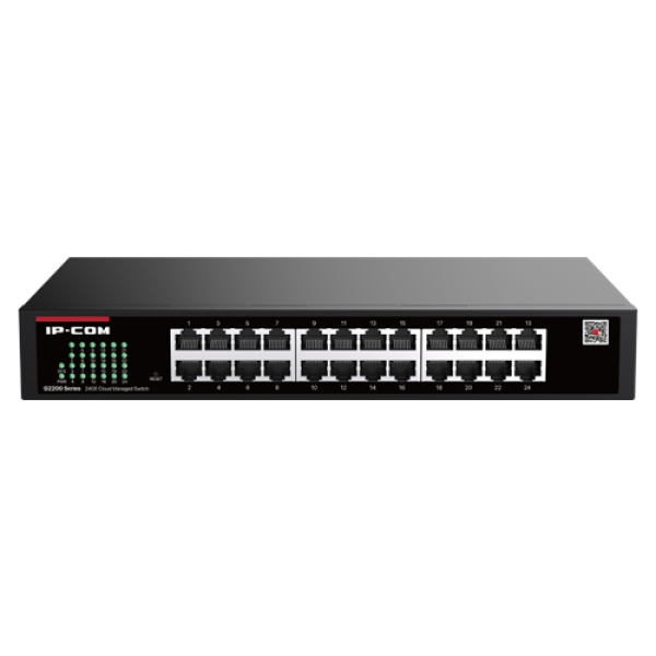 Switch 24 x RJ45 Gigabit, Cloud Management - IP-COM G2224D Switch 24 x RJ45 Gigabit, Cloud Management - IP-COM G2224D