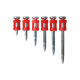 Cuie rezistente 22 MM XHA pentru pistol FOX (1000 buc.) + 1 cartus rezerva gaz - CELO 9221000XHA Cuie rezistente 22 MM XHA pentru pistol FOX (1000 buc.) + 1 cartus rezerva gaz - CELO 9221000XHA
