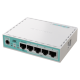 Router hEX, 5 porturi Gigabit, USB, PoE IN - MikroTik E50UG Router hEX, 5 porturi Gigabit, USB, PoE IN - MikroTik E50UG