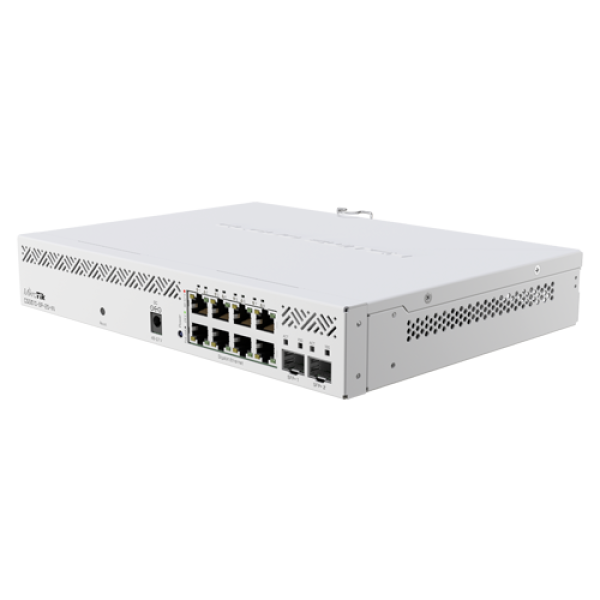 Switch, 8 x Gigabit PoE, 2 x SFP+ 10Gbps, Management - MikroTik CSS610-8P-2S+IN Switch, 8 x Gigabit PoE, 2 x SFP+ 10Gbps, Management - MikroTik CSS610-8P-2S+IN