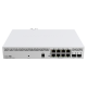 Switch, 8 x Gigabit PoE, 2 x SFP+ 10Gbps, Management - MikroTik CSS610-8P-2S+IN Switch, 8 x Gigabit PoE, 2 x SFP+ 10Gbps, Management - MikroTik CSS610-8P-2S+IN